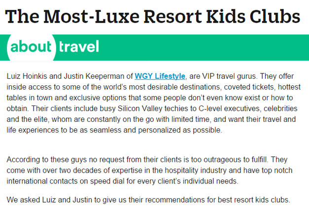 Luxe Report Clubs